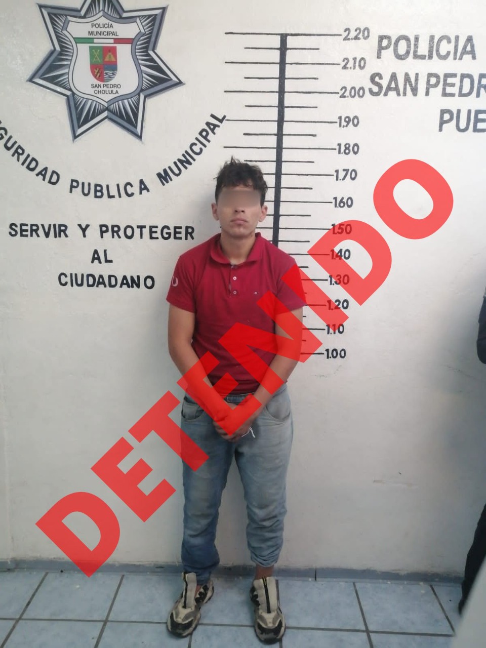 Atrapan a rateros de transporte público en San Pedro Cholula