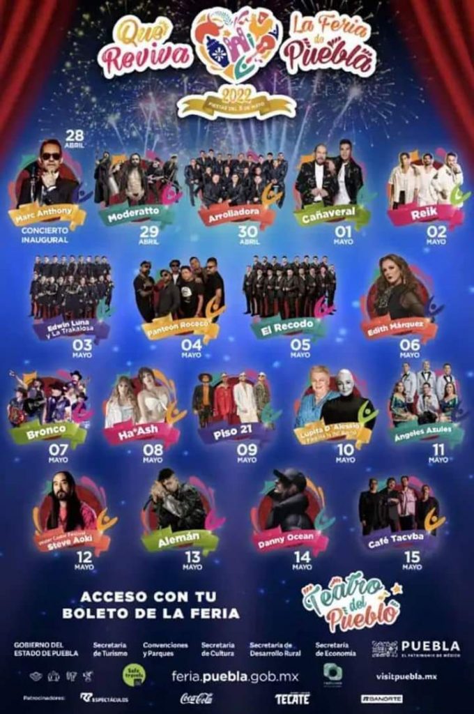 Presenta Miguel Barbosa la Feria de Puebla 2022