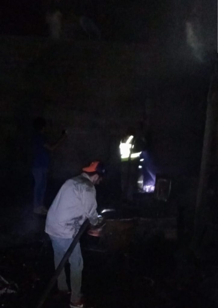 Desde Huauchinango: Incendio afecta dos viviendas en la colonia El Potro
