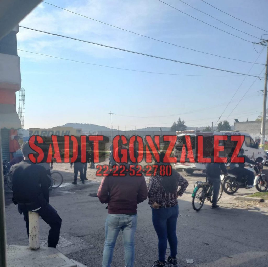 Ejecutan a un hombre en Amozoc