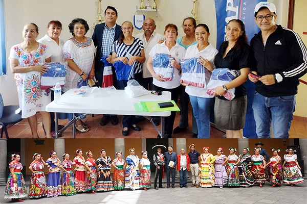 Ballet Aspabuap recibe uniformes para el concurso nacional en Tlaxcala