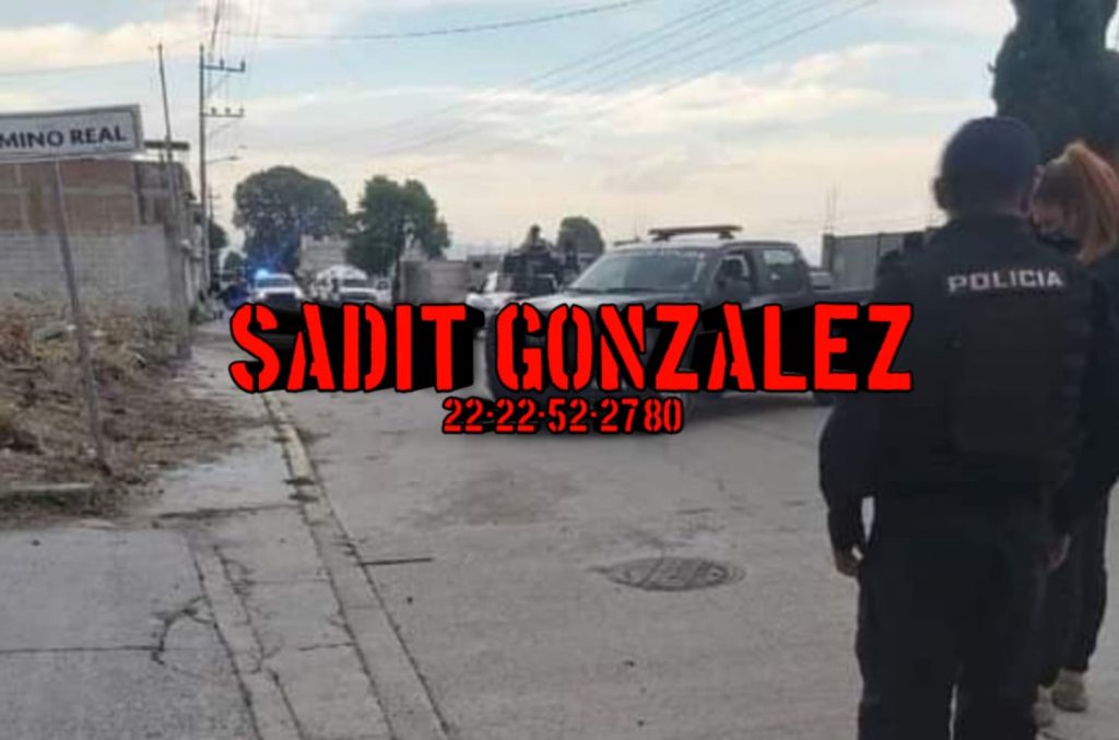 Bala perdida hiere a hombre en Texmelucan