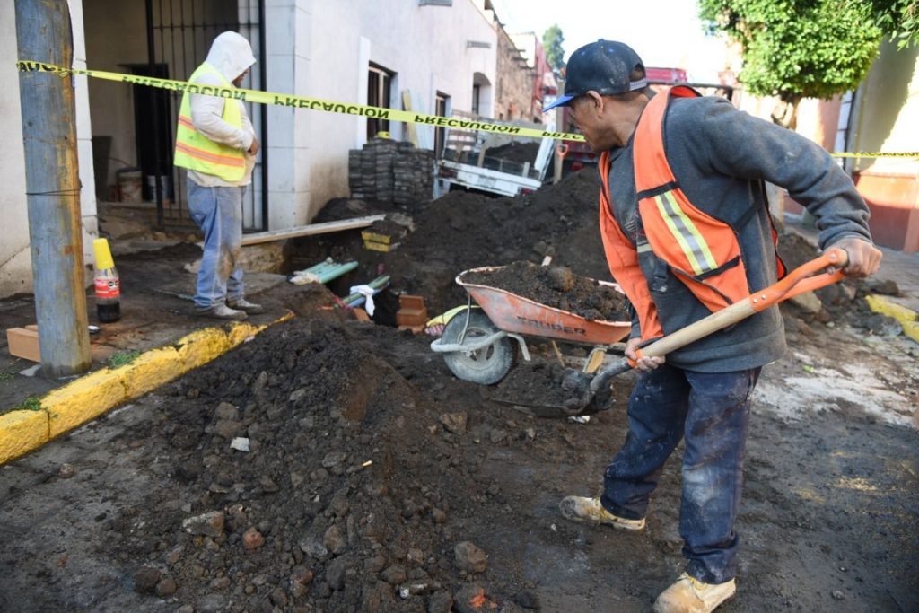 Avanzan trabajos de drenaje en Tlaxcala capital