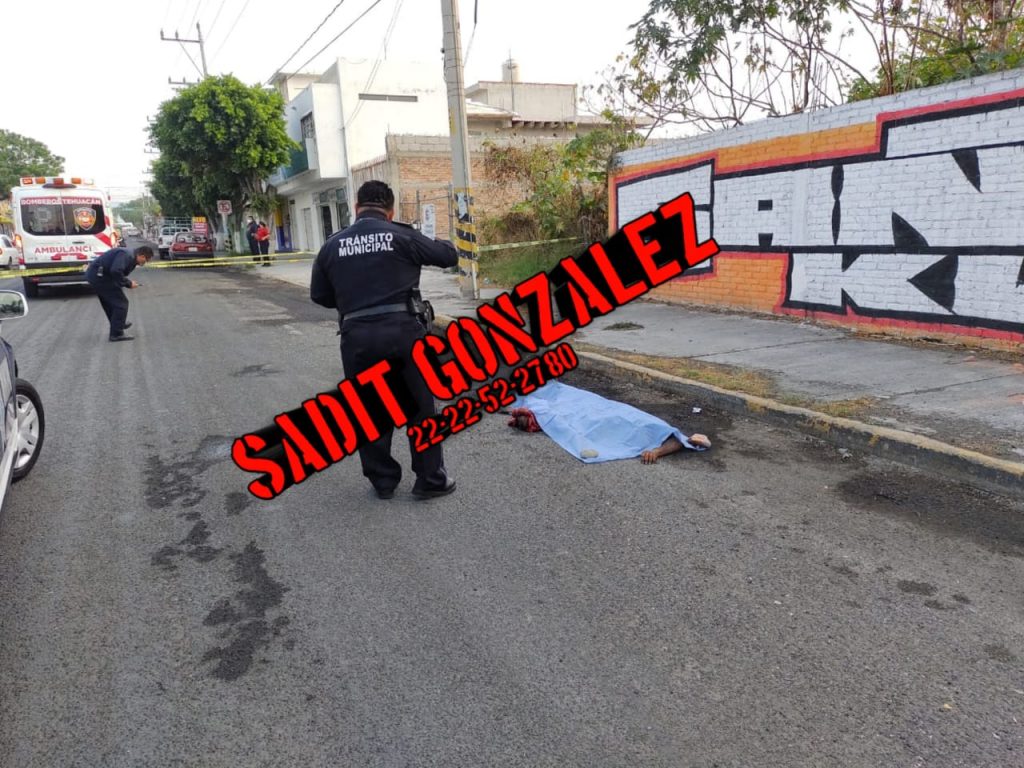 Hombre aplastado por un vehículo “fantasma” en Tehuacán