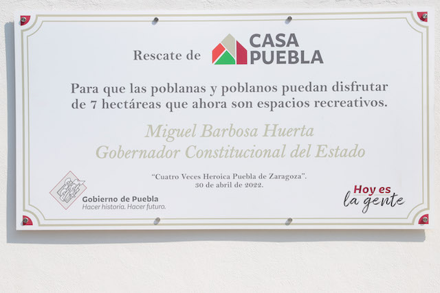 Casa Puebla es devuelta a poblanos; representa la reconciliación del poder con la sociedad: MBH