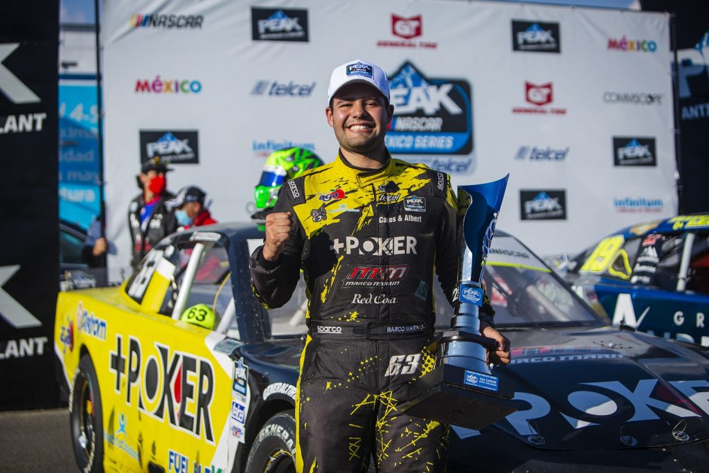 Marco Marín, a Tuxtla con el Sidral Aga Racing Team por la fecha inaugural de Nascar México