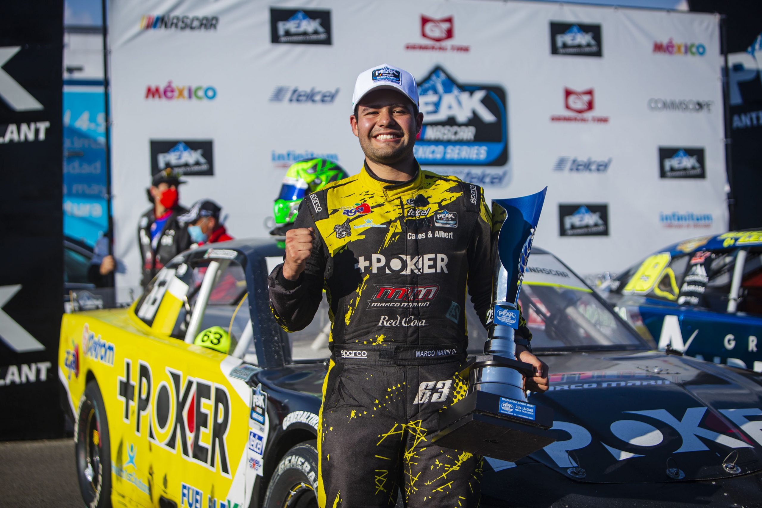 Marco Marín, a Tuxtla con el Sidral Aga Racing Team por la fecha inaugural de NASCAR México