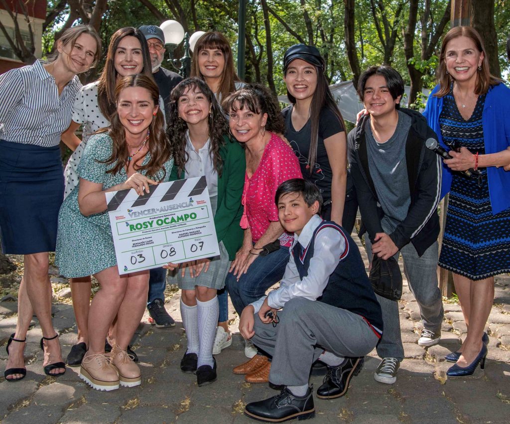 Dan pizarrazo de inicio de grabaciones de “Vencer la ausencia”