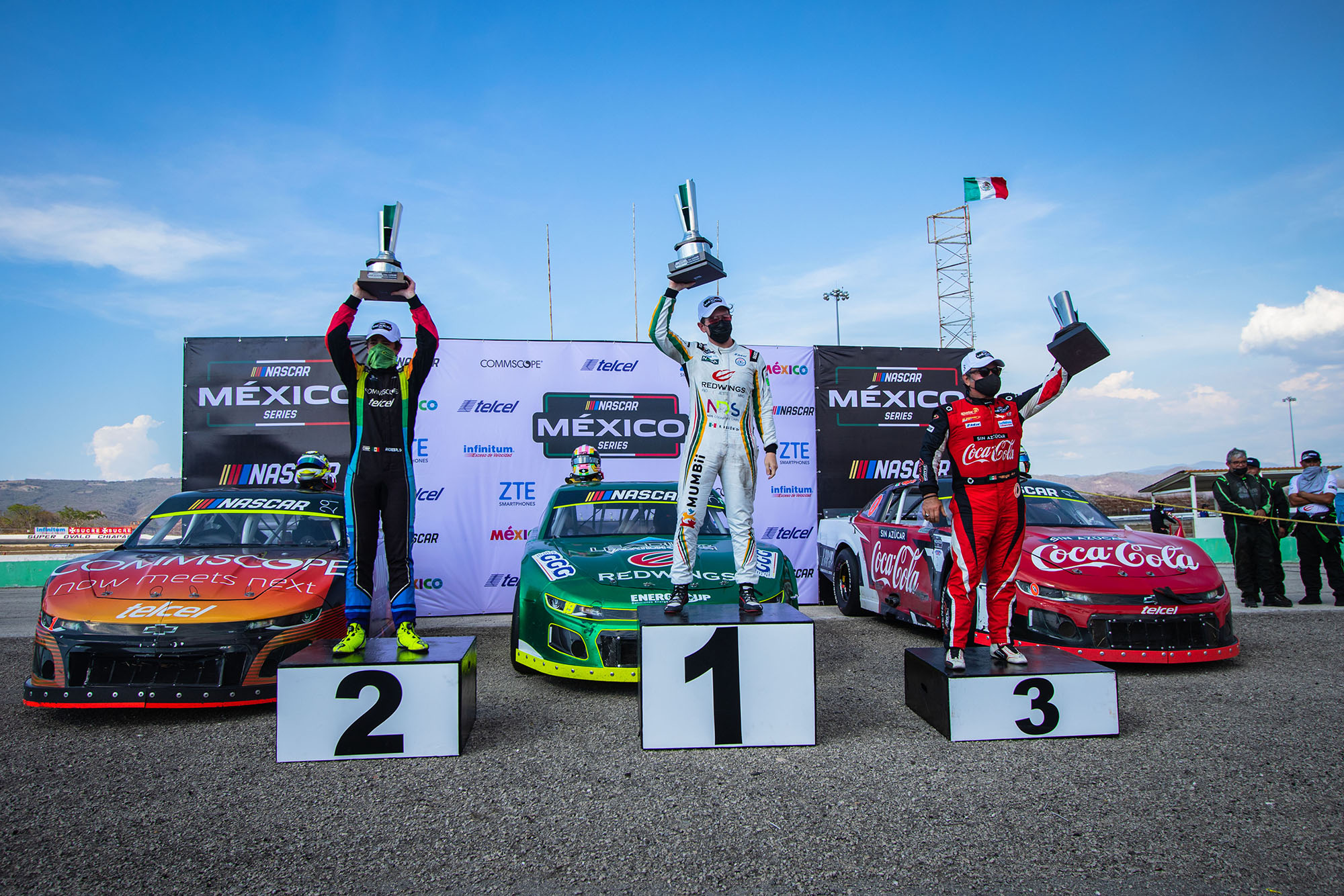 En Chiapas, Rodrigo Rejón le da su primer triunfo de NASCAR Challenge a la Escudería GGG