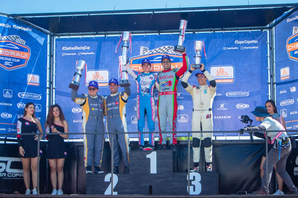 El Sidral Aga Racing Team, se apoderó del podio en casa con doble triunfo en la GTM y victoria en la GTM Pro 2