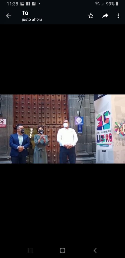 Video desde: Rectora Lilia Cedillo inaugura la Fenali BUAP 2022