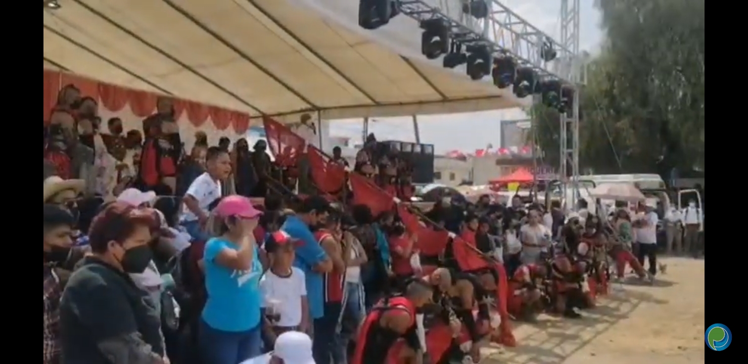 Video desde Puebla: Tras dos años de ausencia, se retoma La Pasión de Cristo en la Romero Vargas