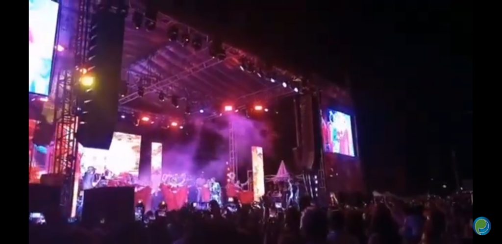 Video desde Puebla: Margarita “Diosa de la Cumbia” festeja el 491 aniversario de la capital