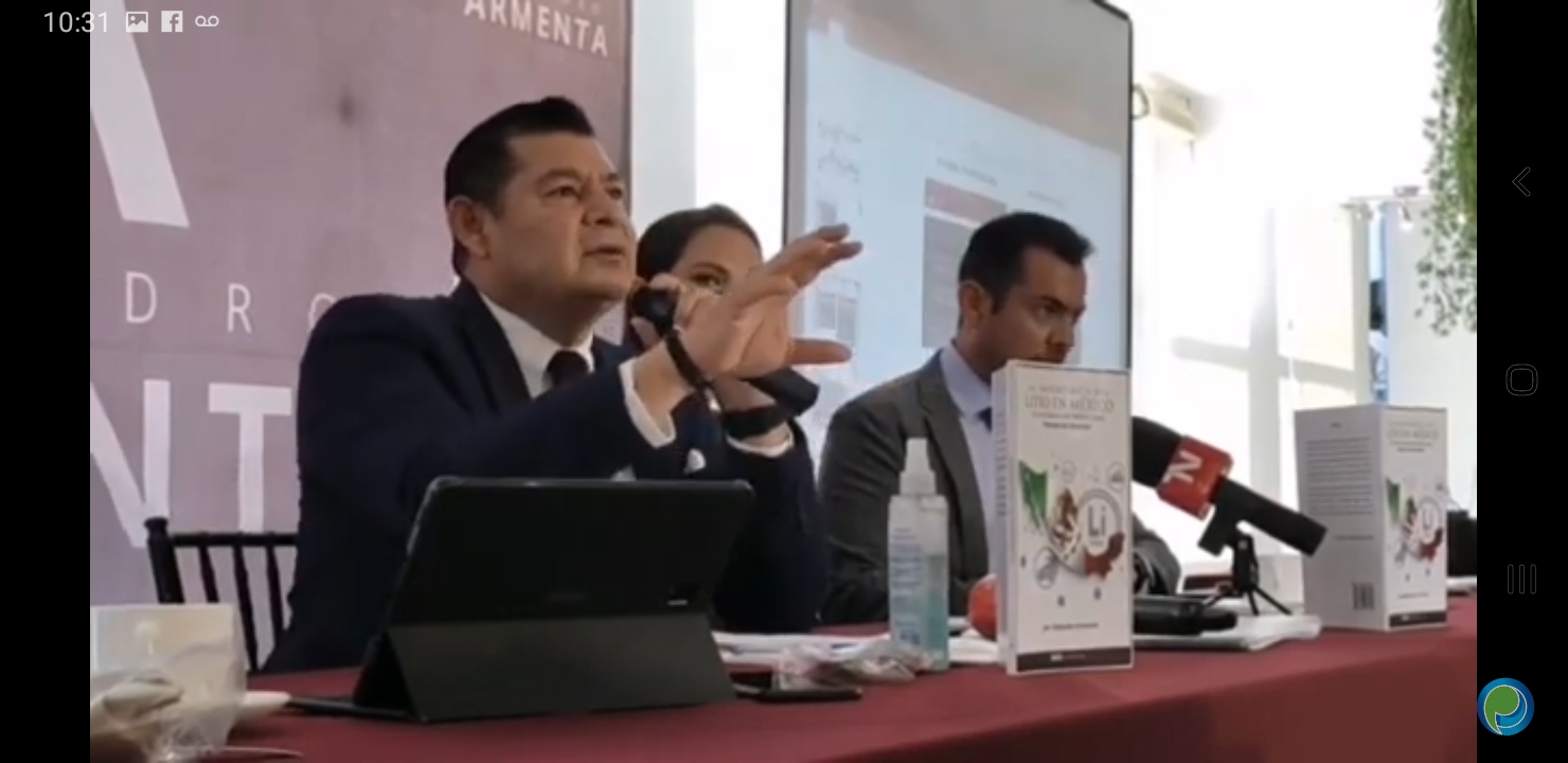 Video desde Puebla: Humildad para generar consensos y autocrítica, pidió en Morena el senador Alejandro Armenta luego del fracaso de la reforma eléctrica