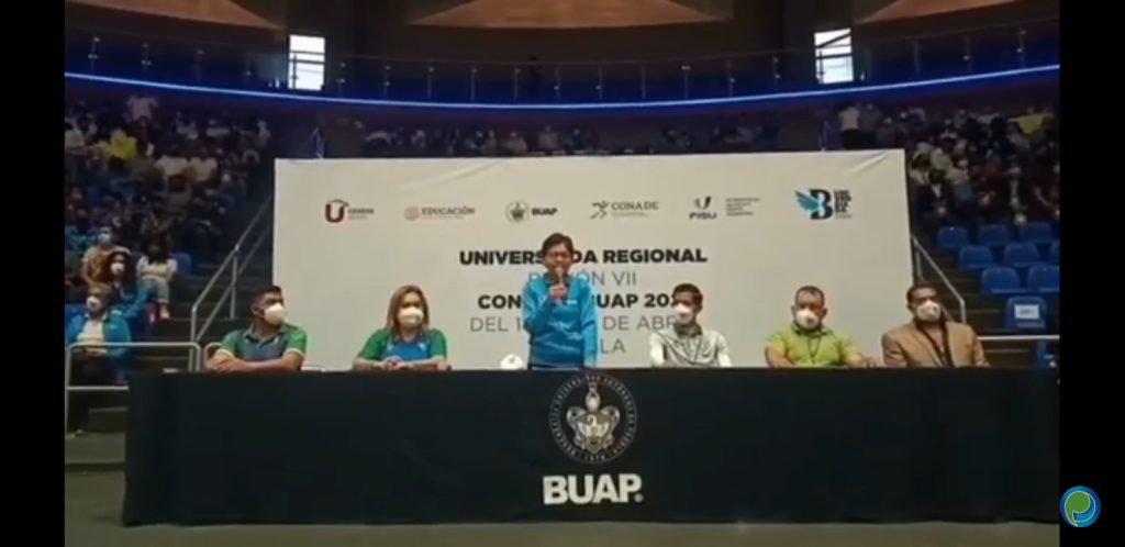 Video desde Puebla: Lilia Cedillo inaugura la Universiada Regional Condde-BUAP 2022