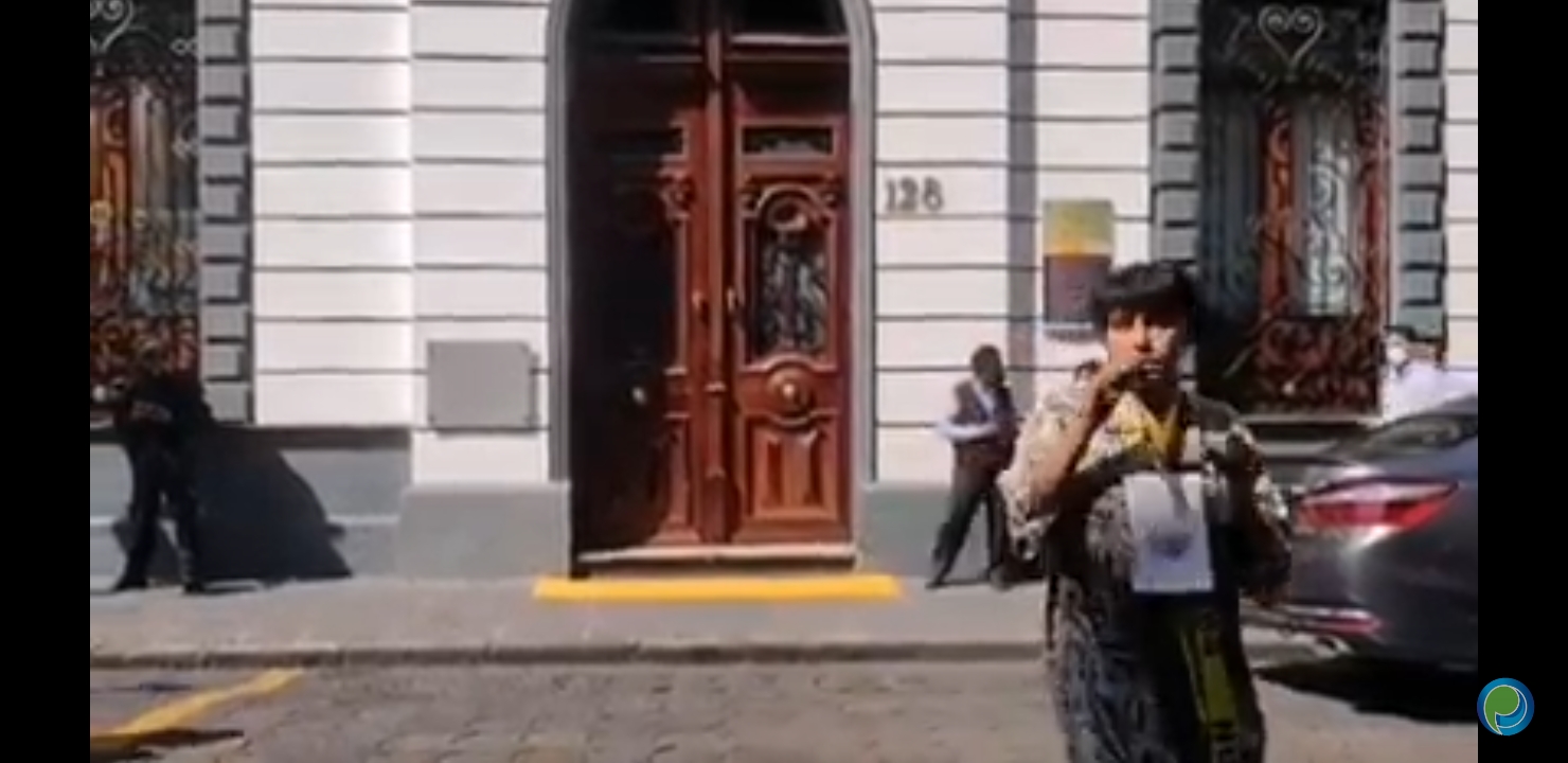 Video desde Puebla: Partidarios de la Cannabis se manifiestan y encienden carrujos