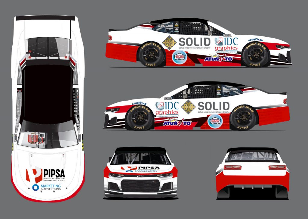 Confía Xavi Razo en pelear el título de NASCAR México 2022