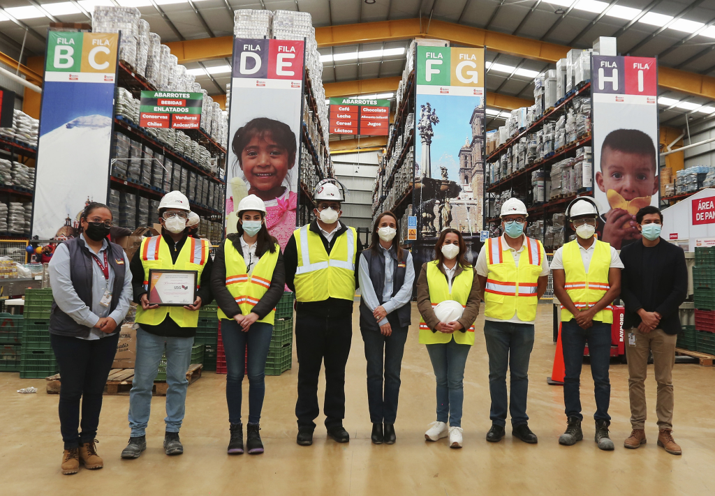 USG contribuye al proyecto de ampliación del Banco de Alimentos Cáritas Puebla