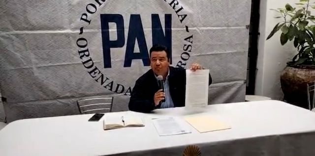 Confía líder del PAN municipal que ayuntamiento de Puebla no “sea tapadera” de Claudia Rivera