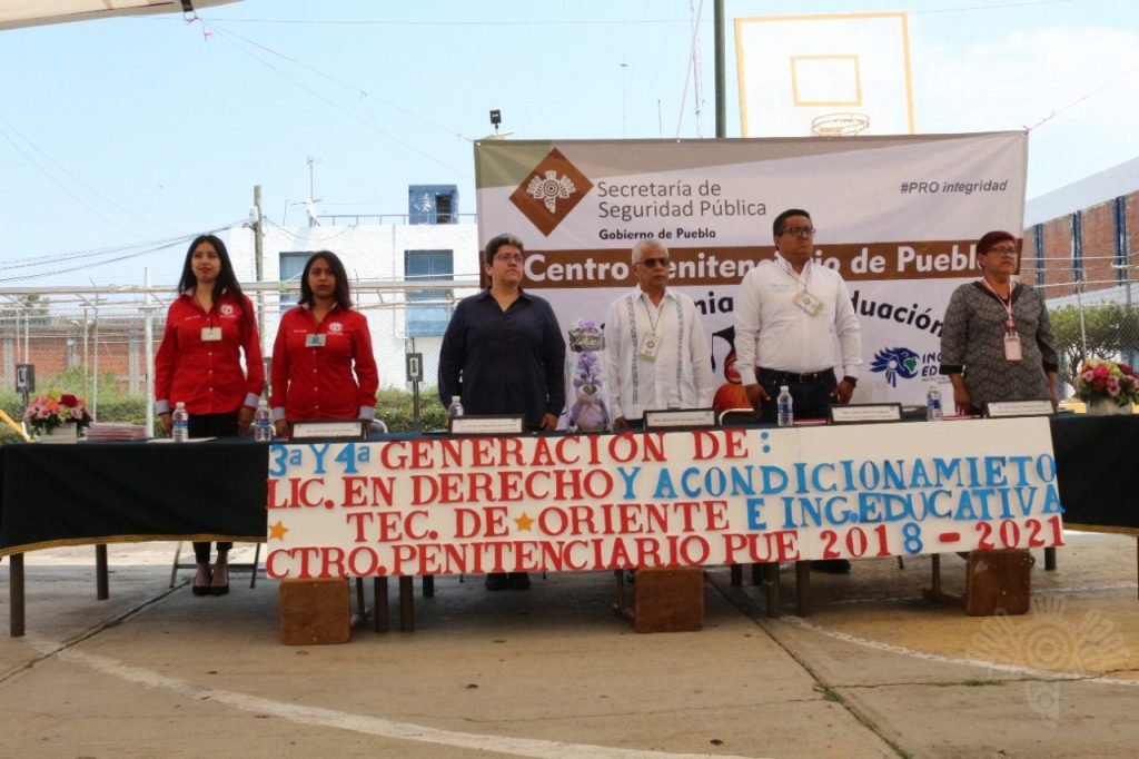 Reclusos preparados; PPL terminan sus estudios de licenciatura