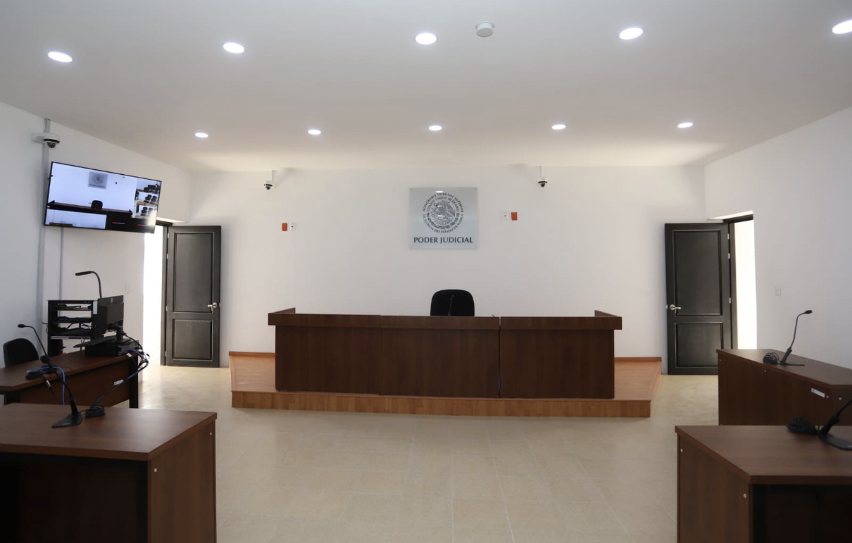 Trasladan juzgado civil y penal del distrito de la tríate a su nueva sede en ciudad judicial de Chignahuapan