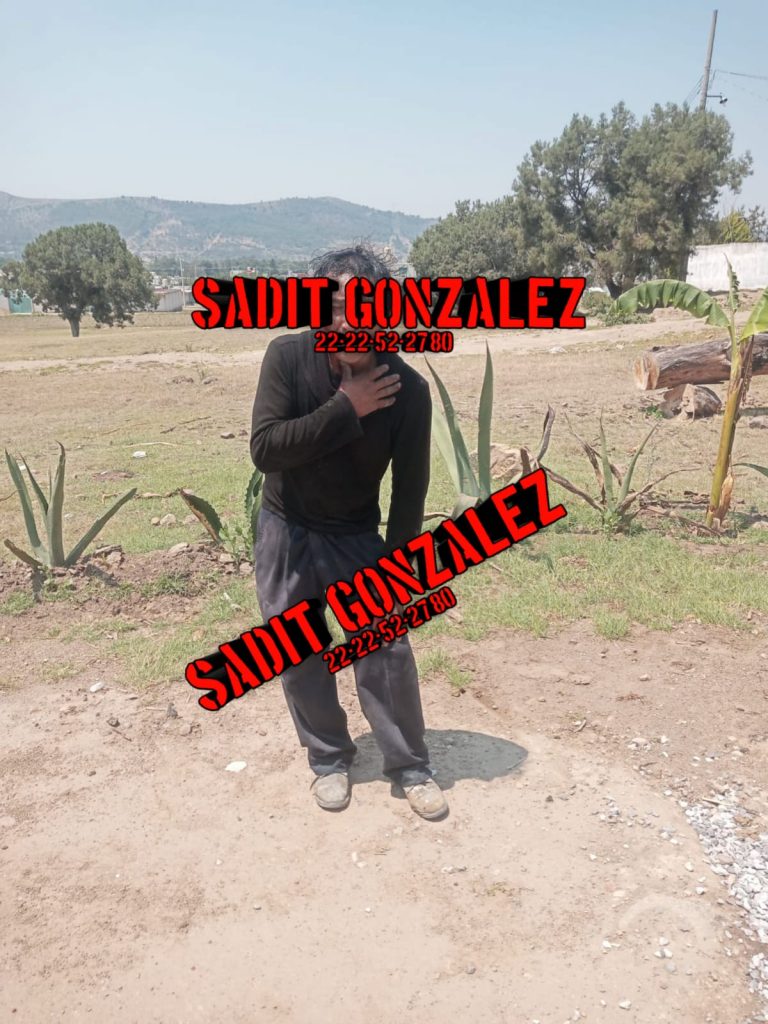 Detienen y golpean a presunto ladrón en Amozoc.