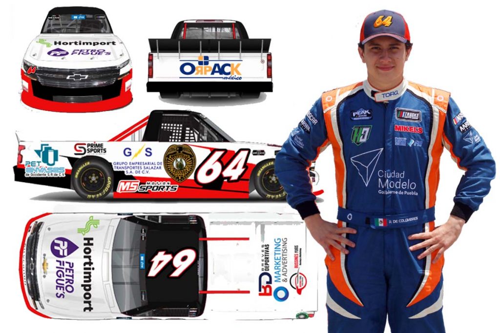 Rodrigo de Colombres quiere repetir podio en segunda fecha de Trucks México