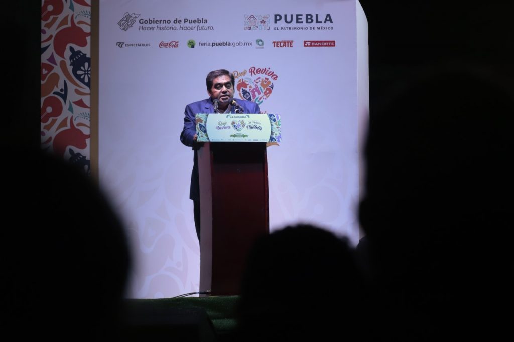 Video desde Puebla: Poblanos hicieron suya la feria al convertirla en una de las más importantes del país, subrayó Miguel Barbosa