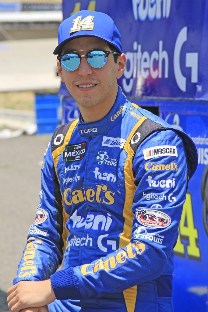 Alex De Alba Jr. empatado en 3° de la tabla general Nascar Challenge rumbo a Chihuahua