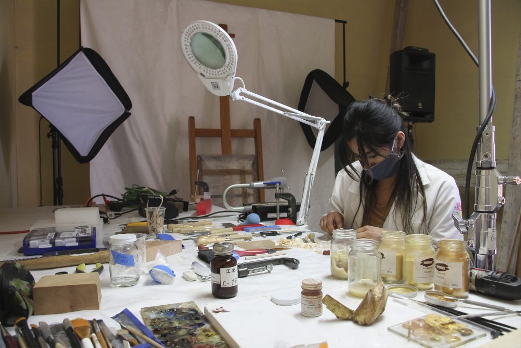 Con intervención de lienzos del templo de Acatepec, Cultura preserva patrimonio histórico