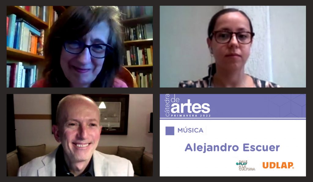 Concluye la cuarta edición de la Cátedra de Artes UDLAP con charla del artista Alejandro Escuer