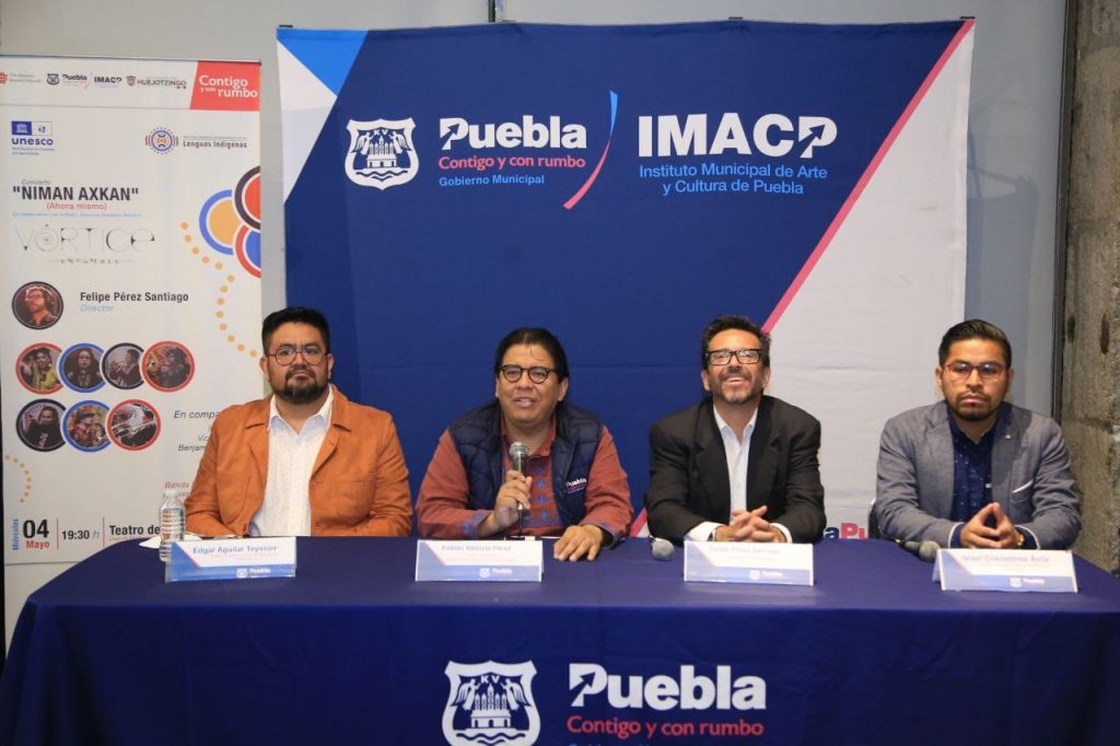 Teatro de la Ciudad, sede de Niman Axkan, concierto de música urbana