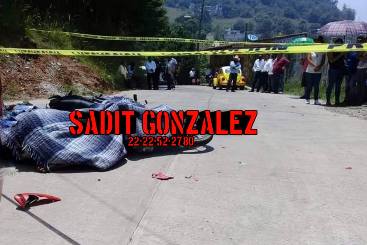 Choque frontal entre dos motos deja un muerto en Zacapoaxtla