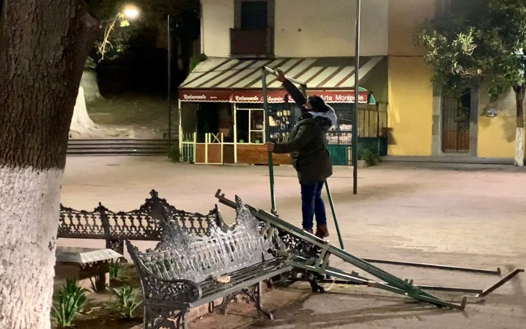 Artesanos de Tlaxcala capital continúan sus ventas en Plaza San José