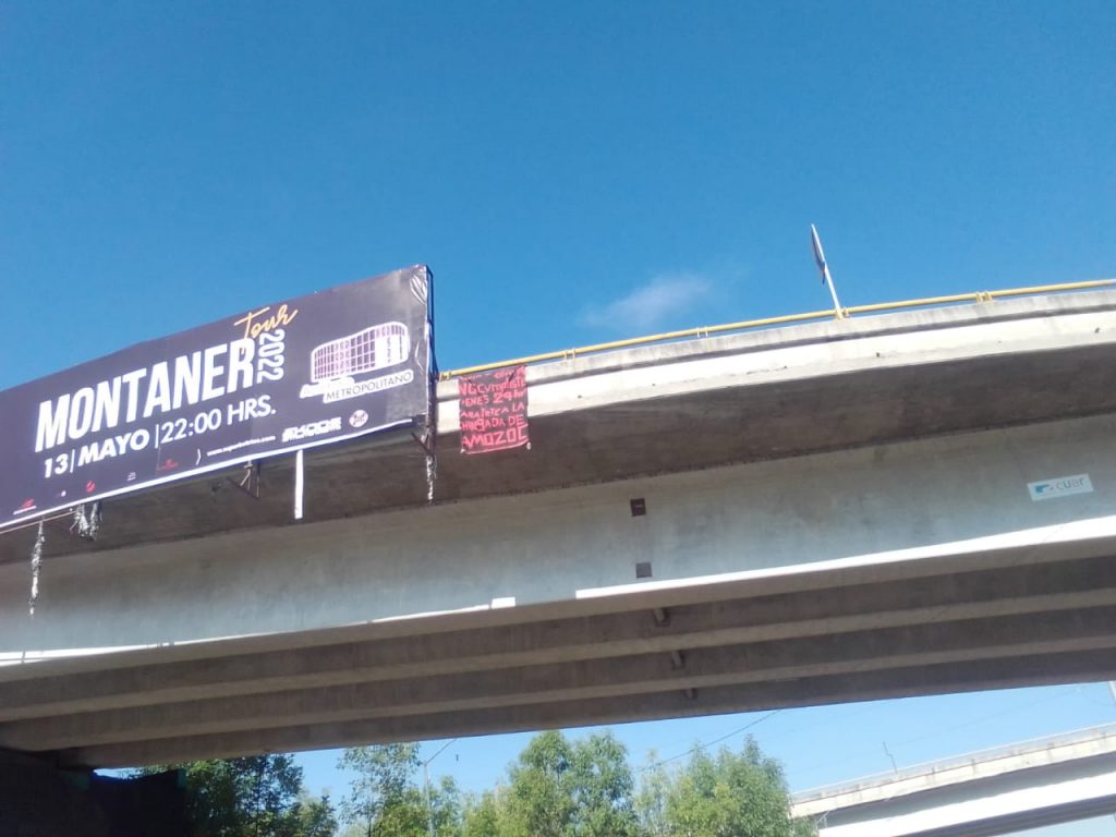 Aparece narcomanta en Amozoc contra director de la policía, Albino Hernández