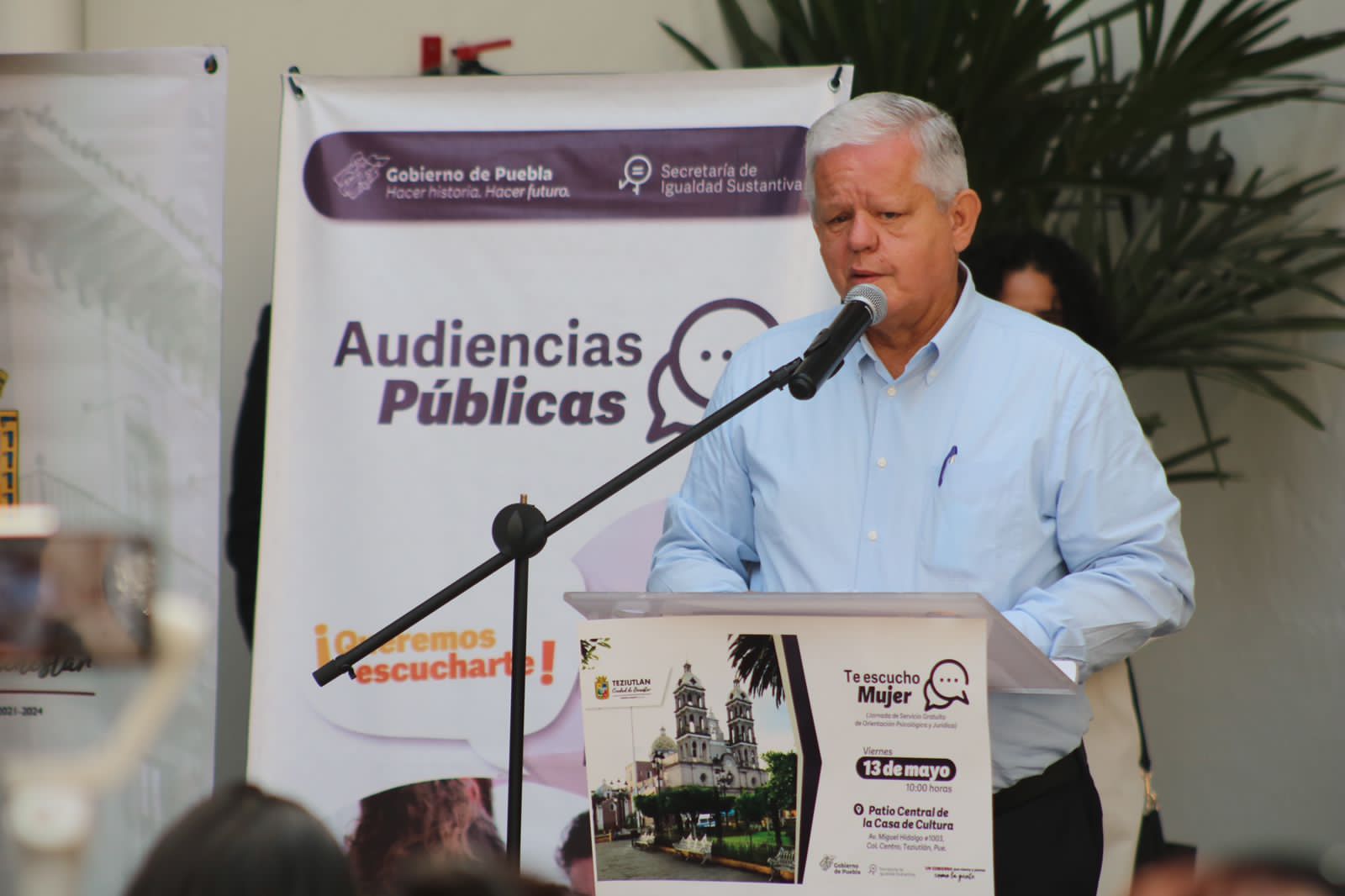 Se realizó en Teziutlán el evento de Audiencias de la Secretaría de Igualdad del Gobierno de Puebla