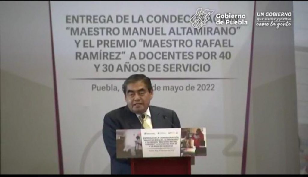 Puebla cuenta con libertad democrática para los docentes: MBH