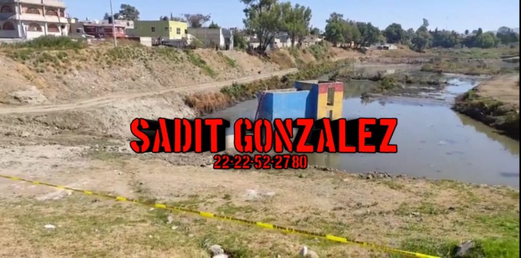 Tiran cadáver de una persona en Vaso Regulador del Puente Negro