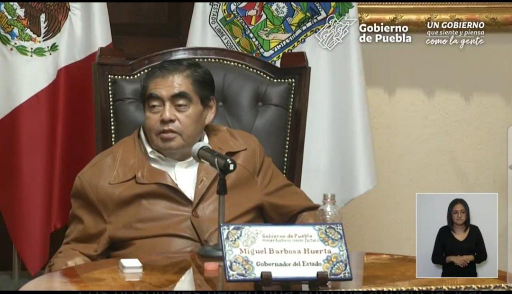 En Coyomeapan pronto se tendrá una ruta de solución jurídica, social y política, informó el gobernador Barbosa