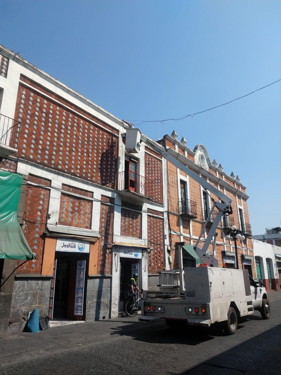 Ayuntamiento de Puebla e IP mejoran la imagen urbana del centro histórico