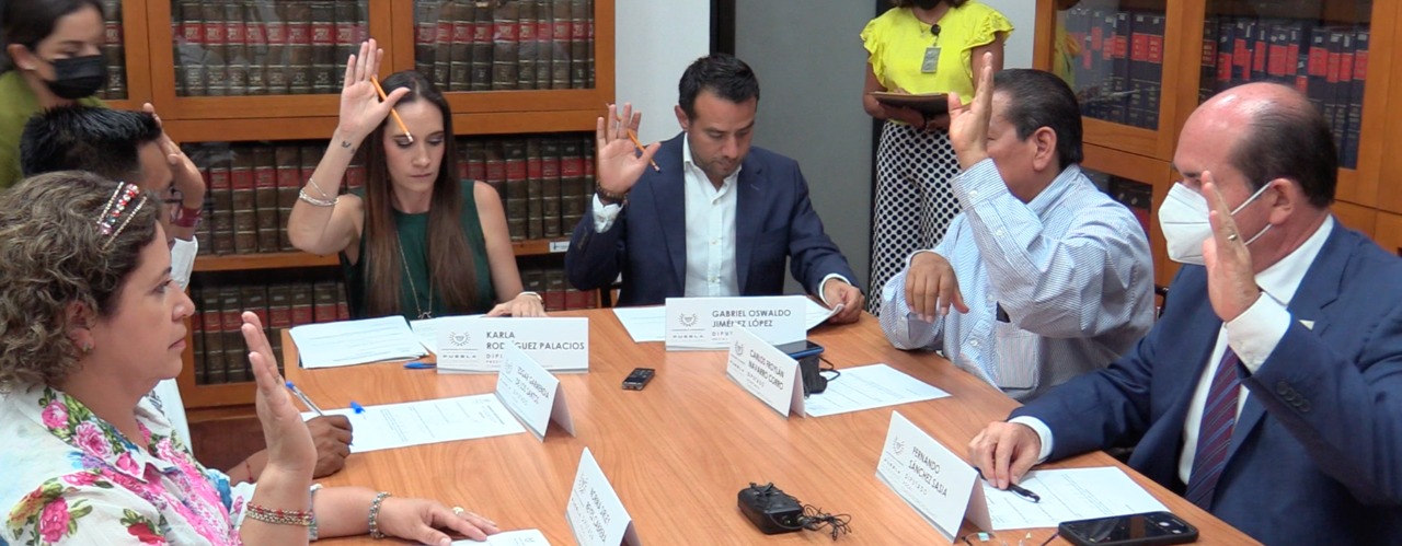 En Comisión del Congreso, avalan reformas y adiciones a la Ley de la Comisión de Derechos Humanos del Estado de Puebla