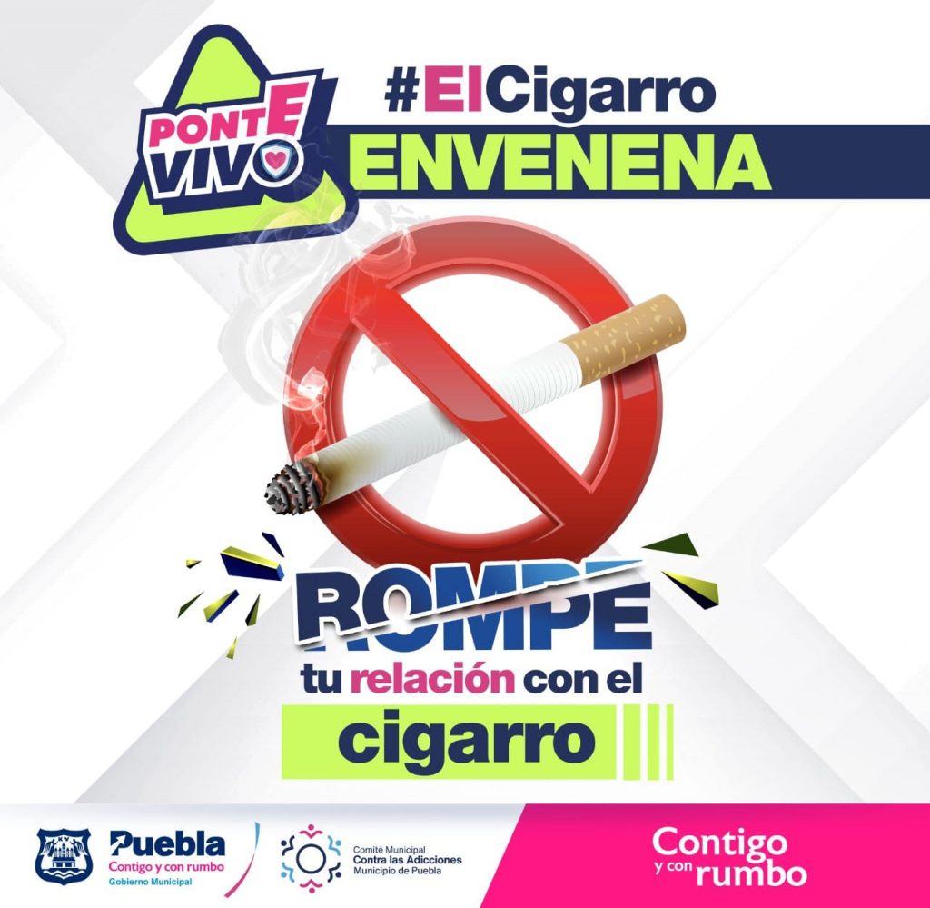 Comité Municipal contra adicciones pide romper con el tabaco