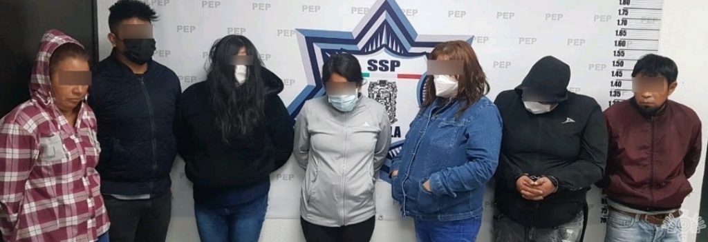Detiene Policía Estatal a siete presuntos asaltantes de transeúntes en la capital