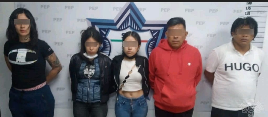 Detiene SSP a cinco personas por presunto robo