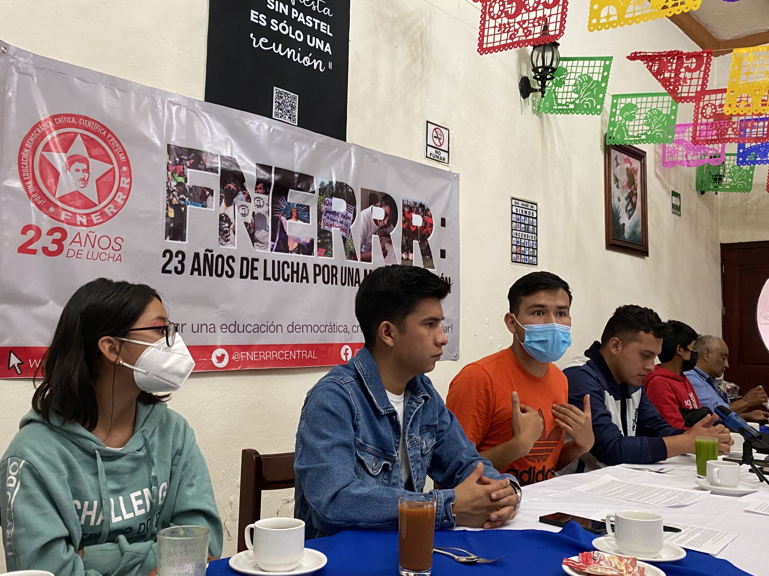 Anuncia la FNERRR 23 años de lucha frente al desmantelamiento de la educación en México