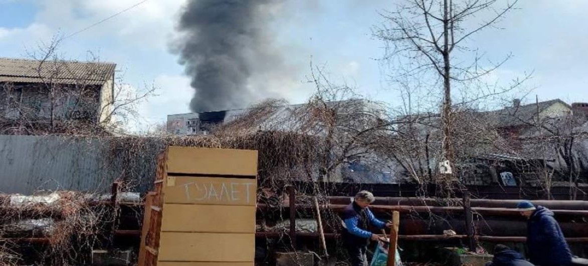 Operación de la ONU y la Cruz Roja evacúa a civiles de la planta de Mariúpol