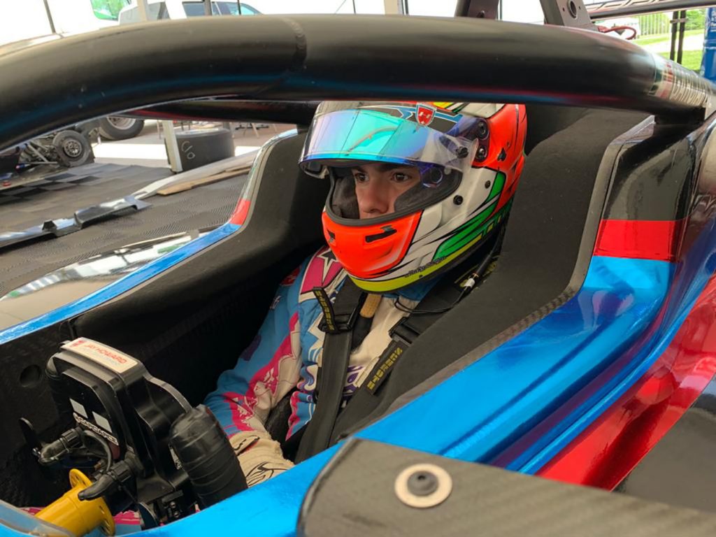 Jorge Garciarce y Salvador de Alba Jr., al “Indianapolis Grand Prix” de Road To Indy