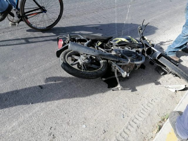 Muere motociclista atropellado a la altura del trébol en Acatzingo