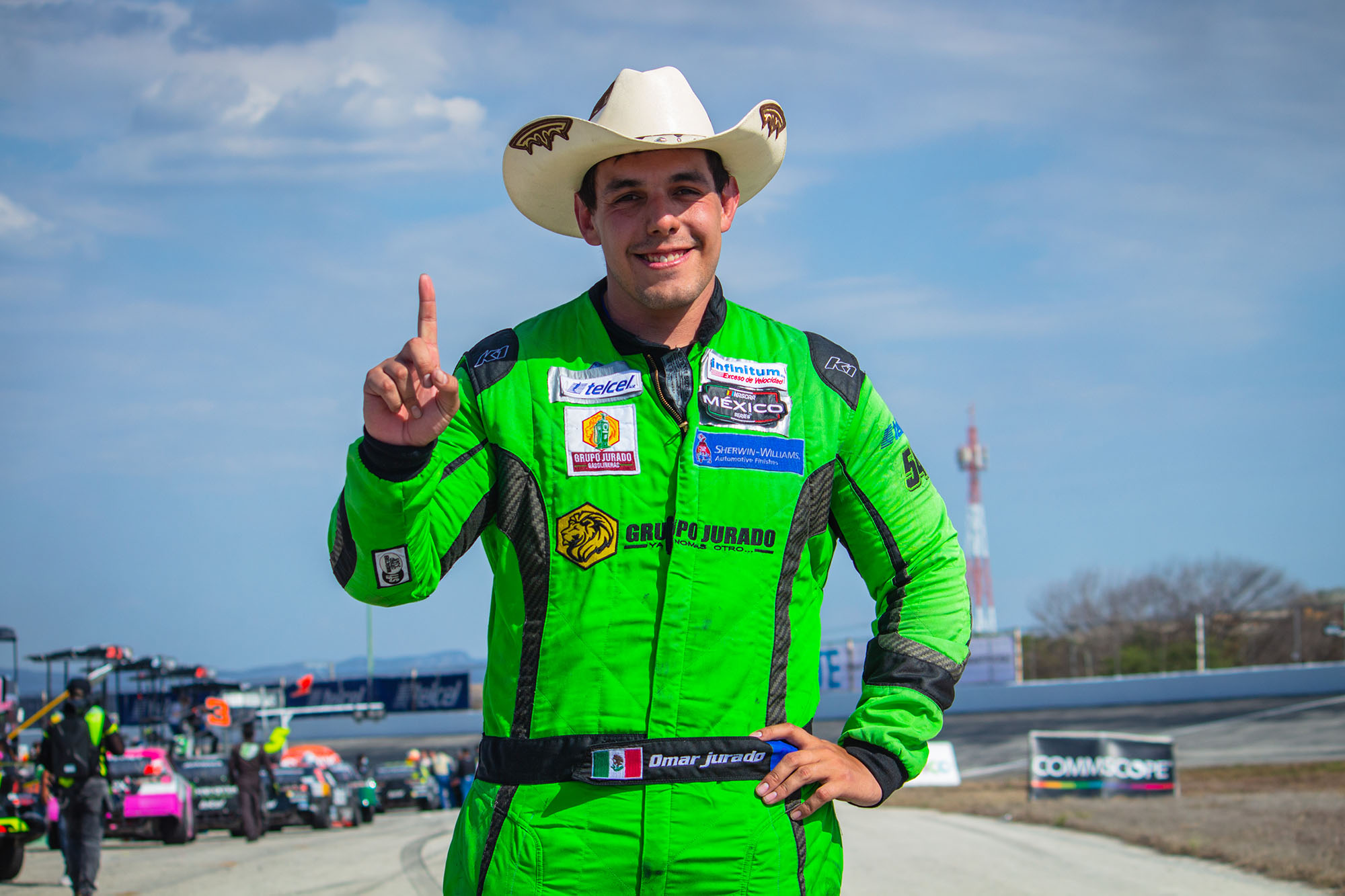 Omar Jurado, a desafiar el Óvalo de Querétaro en la 2ª fecha de NASCAR México 2022