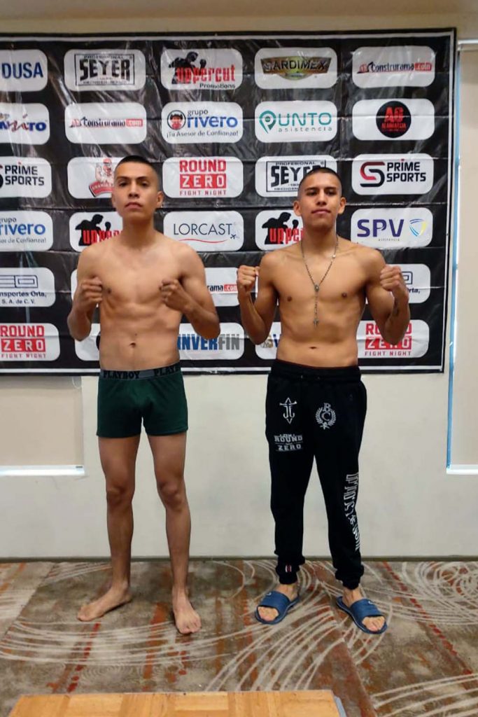 Chocarán Rodríguez y De León en función de Round Zero Fight Night en San Nicolás